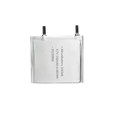Odtwarzacz MP5 3,7 V 130 mAh Ultra cienka bateria LiPo Długi cykl 104348
