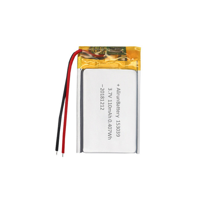 Akumulator LiPo 3,7 V 110 mAh / ultracienkie akumulatory litowo-polimerowe