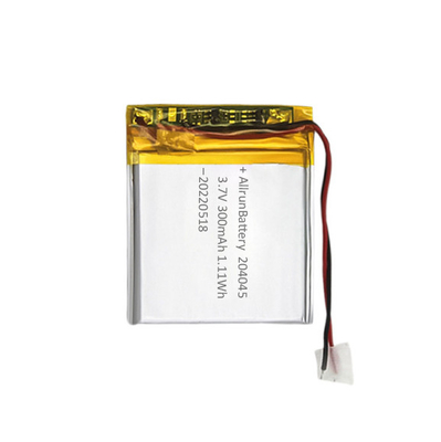 3,7 V 300 mAh Ultra cienka bateria LiPo Niestandardowa bateria litowa 204050