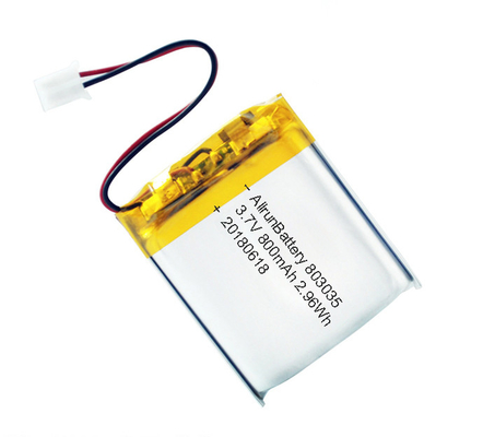 Wydajny akumulator LiPo 3,7 V 800 mAh Akumulator litowo-polimerowy