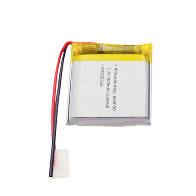 Potężny medyczny akumulator litowy Akumulator LiPo 3,7 V 700 mAh