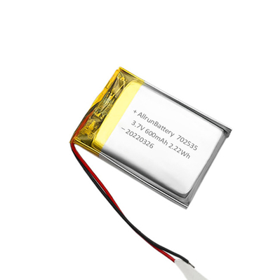 Jednoogniwowa bateria litowo-polimerowa 3,7 V 600 mAh LiPo