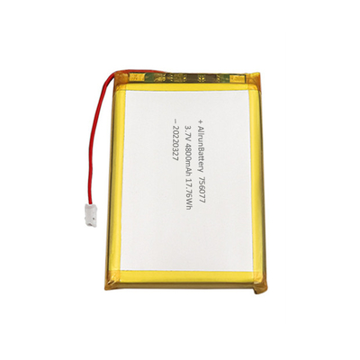Cienka bateria litowo-polimerowa 3,7 V 4800 mAh Prostokątny litowo-jonowy litowo-polimerowy
