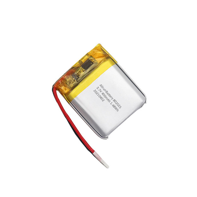 3,7 V 400 mAh Kwadratowy akumulator Li Po o długiej żywotności 802525