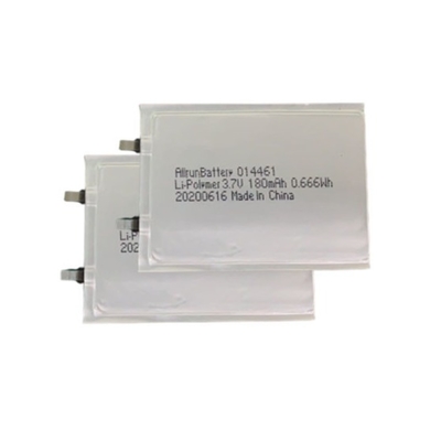 Smukła bateria LiPo 3,7 V 180 mAh Bateria litowo-polimerowa Ultra cienka 1 mm