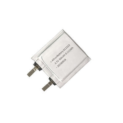 3,7 V 30 mAh Akumulator LiPo 1 mm Ultra cienki akumulator litowo-polimerowy 012323