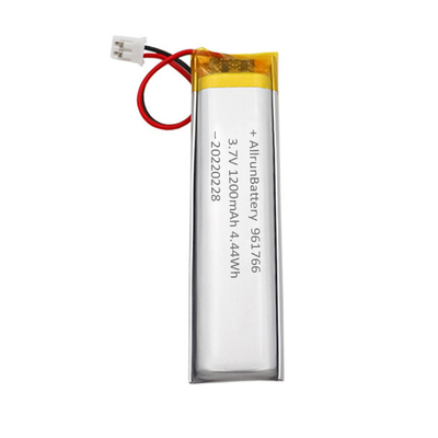 3,7 V 1200 mAh Ultra wąskie niestandardowe akumulatory litowo-polimerowe do przenośnych urządzeń medycznych