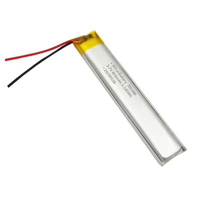 Lekki akumulator LiPo 3,7 V 850 mAh Ultra wąskie niestandardowe akumulatory LiPo