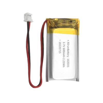 Akumulator Niestandardowy akumulator litowo-polimerowy 3,7 V 600 mAh / akumulator LiPo