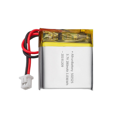 Akumulatorowa niestandardowa medyczna bateria litowa 3,7 V 280 mAh LiPo