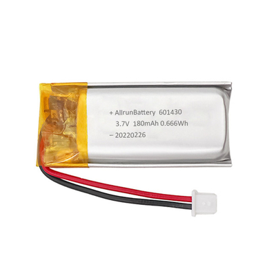 Niestandardowy akumulator litowo-polimerowy 3,7 V 180 mAh 1C