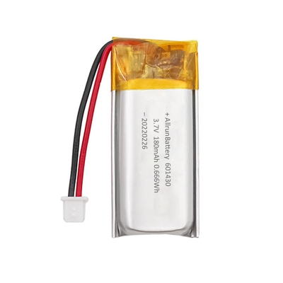 Niestandardowy akumulator litowo-polimerowy 3,7 V 180 mAh 1C