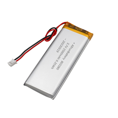 Niestandardowy akumulator w kształcie prostokąta Akumulator LiPo 3,7 V 2500 mAh