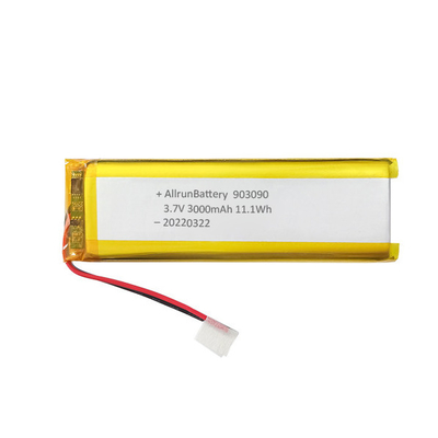 Niestandardowy akumulator litowo-polimerowy 3,7 V 3000 mAh 903090