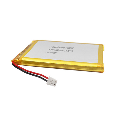 Cienka bateria litowo-polimerowa 3,7 V 4800 mAh Prostokątny litowo-jonowy litowo-polimerowy