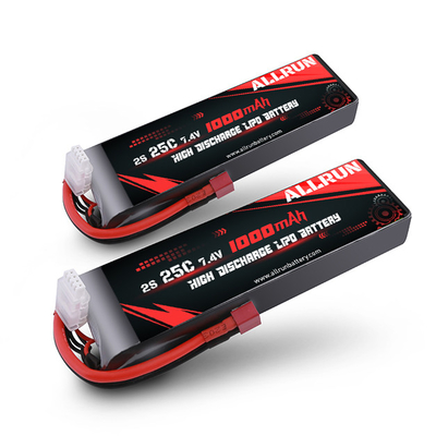 Akumulator litowo-polimerowy 1000 mAh 2S o wysokim rozładowaniu 25C 7,4 V