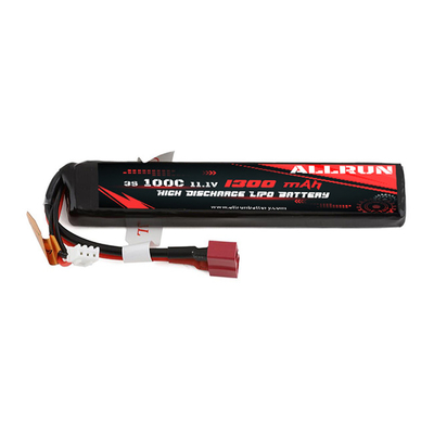 Akumulator litowo-polimerowy RC 100C 11,1 V o wysokiej częstotliwości C 3S 1300 mAh Akumulator LiPo