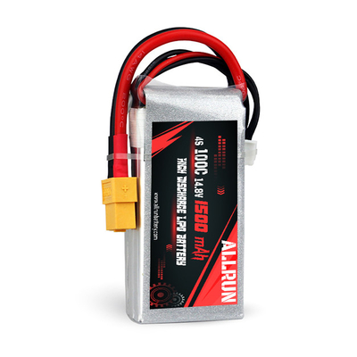 Akumulator LiPo 14,8 V 4S 1500 mAh Akumulator LiPo 100C o wysokiej częstotliwości C