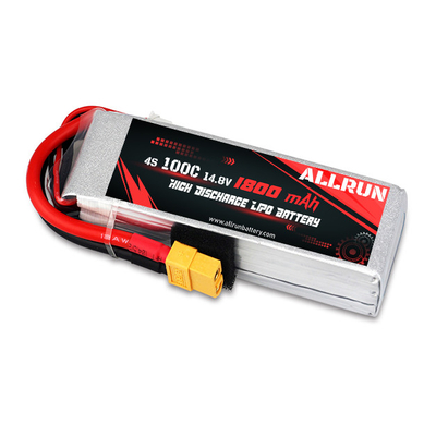 Akumulator 100C 1800mAh 4S LiPo Akumulator o wysokim współczynniku C 14,8 V LiPo