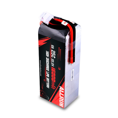 Elektronarzędzia Zestaw akumulatorów LiPo o wysokim rozładowaniu 25C 22,2 V 6S 16000 mAh