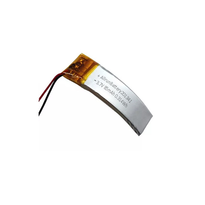 Zakrzywiony akumulator LiPo AR 85 mAh 3,7 V Akumulator litowy