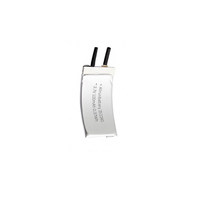 Niestandardowa bateria LiPo 3,7 V 100 mAh 1C zakrzywiona bateria litowo-polimerowa