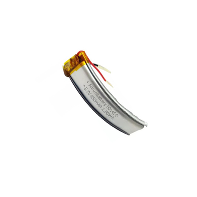 Potężny zakrzywiony akumulator litowo-polimerowy 601456 3,7 V 450 mAh Akumulator LiPo