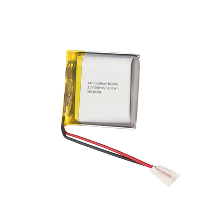 Kwadratowy akumulator litowo-polimerowy 3,7 V 900 mAh Li Po