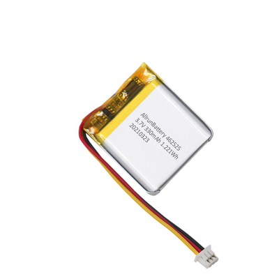 Akumulator 3,7 V 330 mAh Kwadratowy akumulator / akumulator LiPo