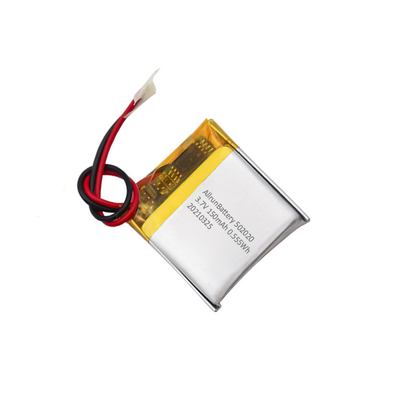 Potężny kwadratowy akumulator LiPo 3,7 V 150 mAh 502020