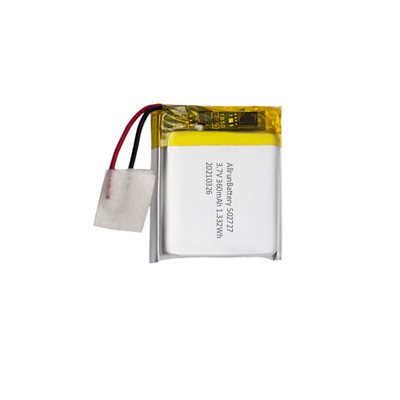 PCM Kwadratowy akumulator Akumulator LiPo 3,7 V 360 mAh