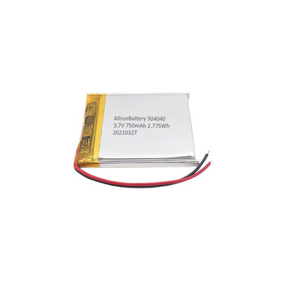 Lekki akumulator LiPo 3,7 V 750 mAh Kwadratowy akumulator LiPo