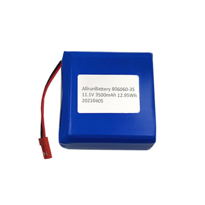 Kwadratowy 3500 mAh 11,1 V medyczny akumulator litowy do ponownego ładowania