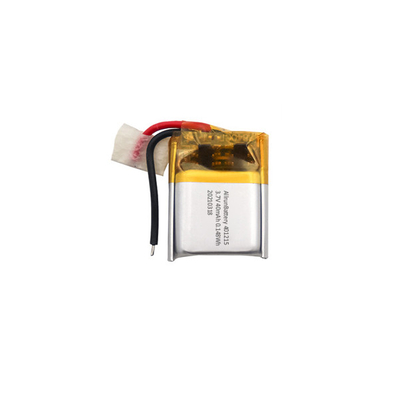 3,7 V 40 mAh Ultra mały akumulator LiPo / akumulator litowo-polimerowy 401215