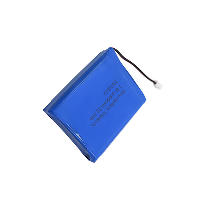 2S1P 7.4V 3000mAh Medyczny akumulator litowy Potężny akumulator