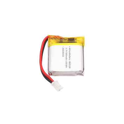 Lekka bateria w kształcie prostokąta Przenośna bateria LiPo 3,7 V 500 mAh