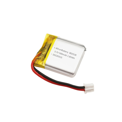 Lekka bateria w kształcie prostokąta Przenośna bateria LiPo 3,7 V 500 mAh