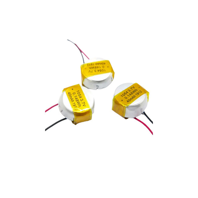 Guzikowy akumulator litowo-polimerowy 3,7 V / 40 mAh Akumulator LiPo 1054